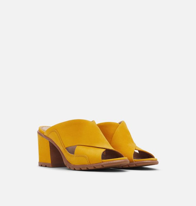 Sandalias Sorel Mujer - Nadia™ Mule Amarillo - 83957-QMXG